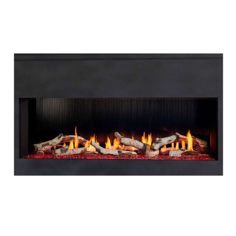 The Primo II gas fireplace is available at Malm Fireplace Center in Santa Rosa.