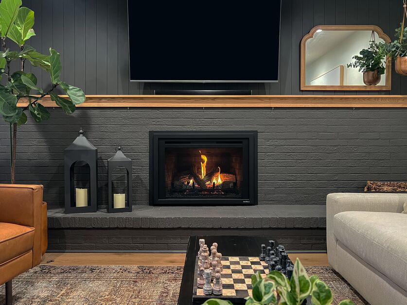 Gas inserts by Heat & Glo are at Malm Fireplace Center in Santa Rosa, CA.